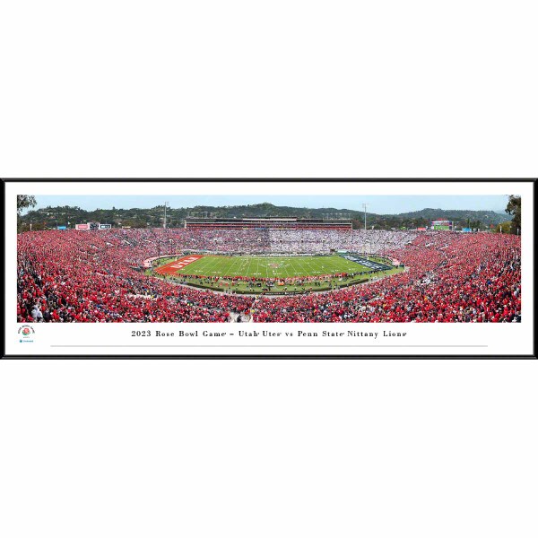 framed panorama 2023 Rose Bowl Game Champions - Penn State Nittany Lions